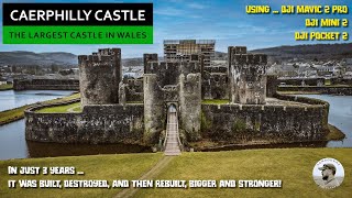 Caerphilly Castle  The Largest in Wales 2nd in Britain [upl. by Sunday697]