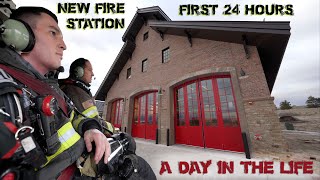 First 24 Hours in a New Fire Station  A Day in the Life [upl. by Intyrb91]