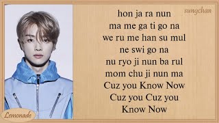 NCT U  Know Now Easy Lyrics [upl. by Pallaten]