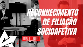 DIREITO DE FAMÍLIA Reconhecimento de filiação socioafetiva [upl. by Clovah25]