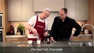 How to make a hot chocolate using an aerolatte milk frother [upl. by Melba642]